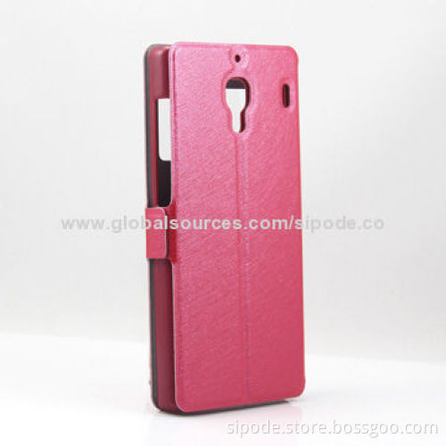 Slim Folio Leather Mobile Phone Case for iPhone 6